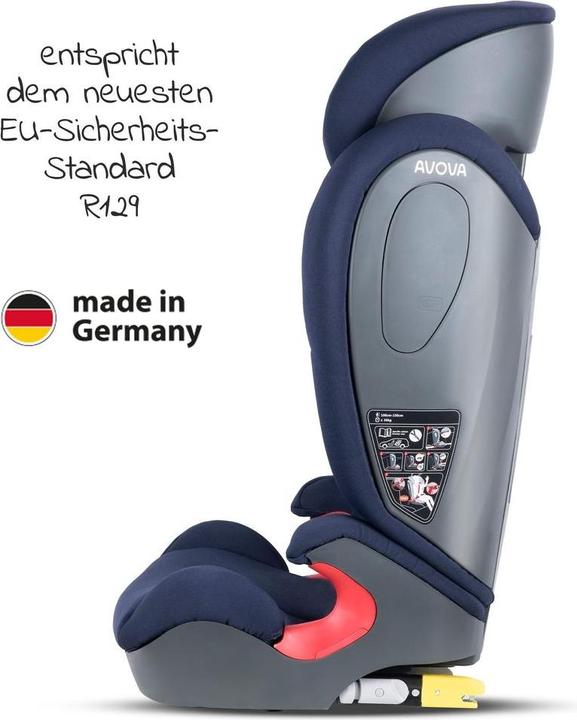 Produktbild Avova Kindersitze 15-36 kg Kindersitz Star-Fix i-Size 100 cm - 150 cm / 3 Jahre (Kindersitzerhöhung, ECE R129/i-Size Norm)