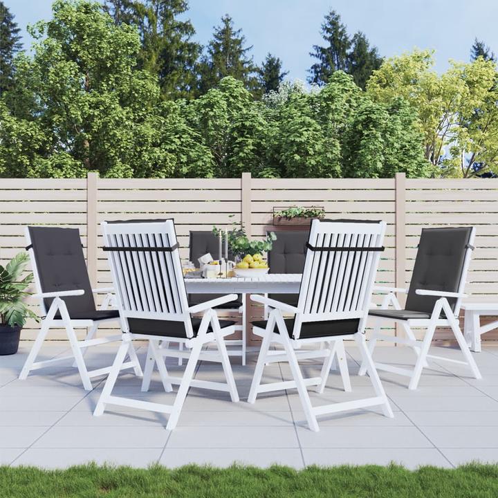Immagine prodotto VidaXL Cuscini dello schienale alto 6 pezzi in tessuto (120 x 50 x 4 cm)