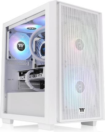 Actual product image Thermaltake Tt Versa H16 TG ARGB Snow White (mATX, Mini-ITX)
