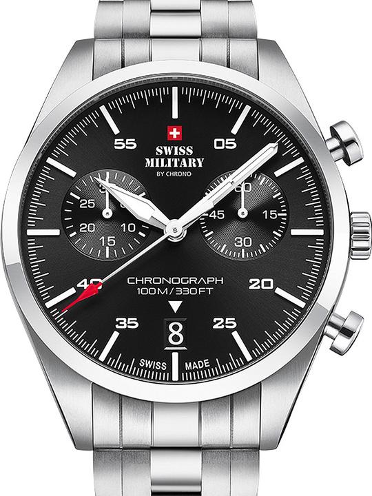 Swiss Military Quartz Chronograph (Chronograph, 43 mm)