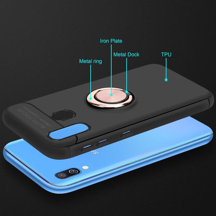 Actual product image Cadorabo TPU Auto Focus Cover (Samsung Galaxy A40)