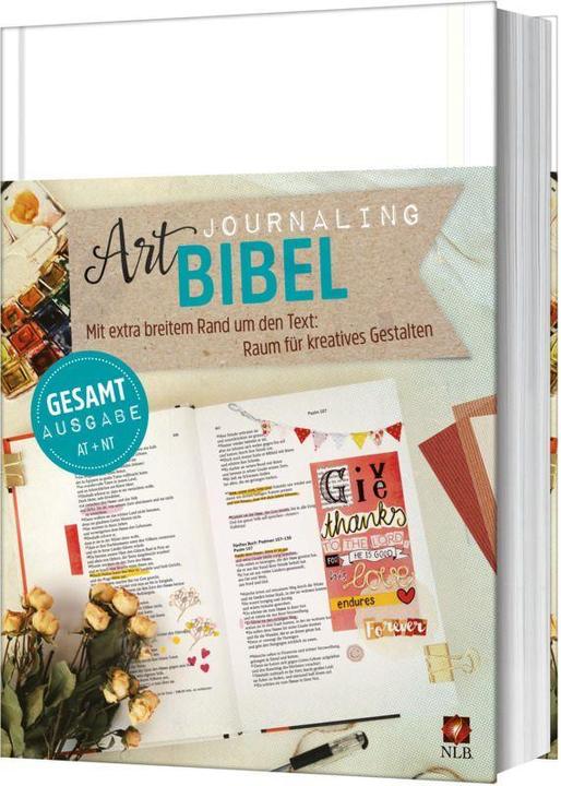 Produktbild NLB Art Journaling Bibel - Gesamtausgabe (Deutsch, Bibelausgaben-Neues Leben, 2023)