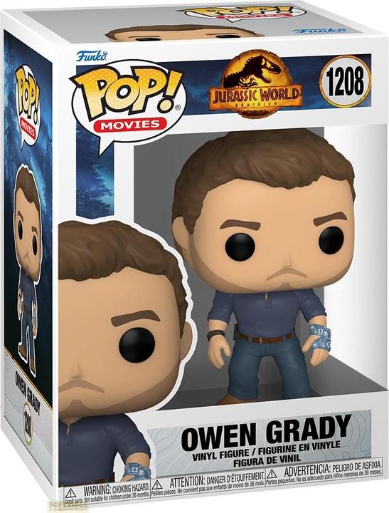 Produktbild Funko Pop! Jurassic World Dominion : Owen Grady (1208)