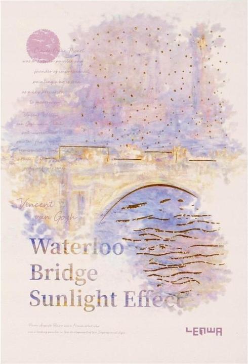Produktbild Incood Skizzenbuch A5/120K Monet Waterloo Bridge (A5, Harter Einband)