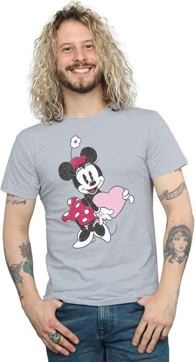 Produktbild Disney Minnie Mouse Love Heart TShirt (XL)