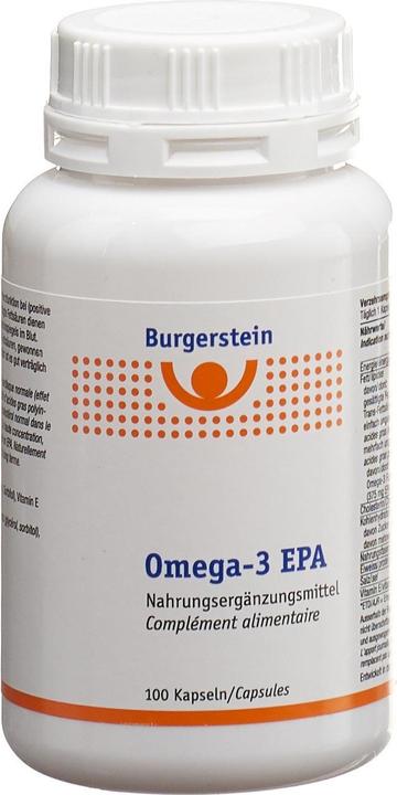 Burgerstein Omega 3 EPA (100 Stück, Kapseln, 100 g)