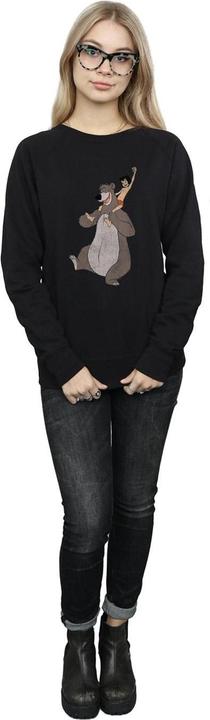 Actual product image Disney Womens/Ladies Classic Mowgli And Baloo Sweatshirt (S)