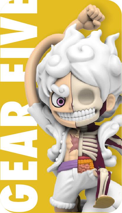 Actual product image Mighty Jaxx Hidden Dissectibles: One Piece Series 6 - Luffy's Gears Edition (1 pc)