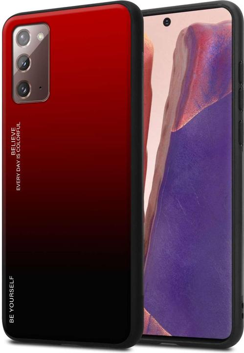 Immagine prodotto Cadorabo Custodia per Samsung Galaxy NOTE 20 TPU 2 Farben Glas (Samsung Galaxy Note 20)
