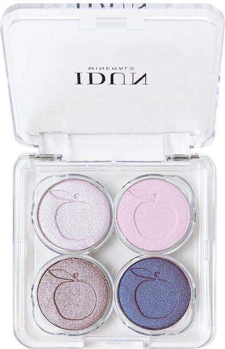 Produktbild IDUN Minerals Palette Eyeshadow Norrlandssyten (Lila, Pink, Braun)