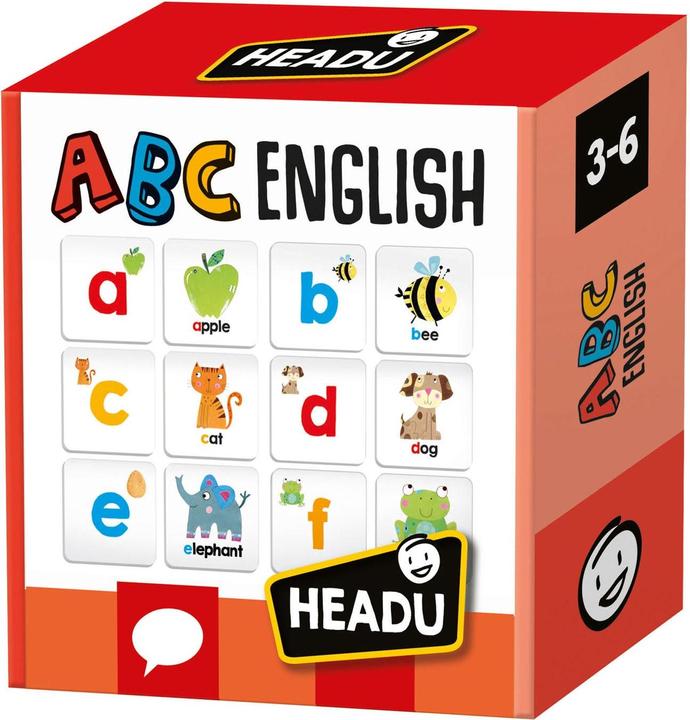 Immagine prodotto Gioco memo ABC lettere e parole inglesi (EN) (Multilingue)