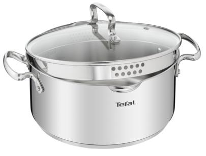 Actual product image Tefal Duetto+ G7194455 (20 cm, Pot, Stainless steel)