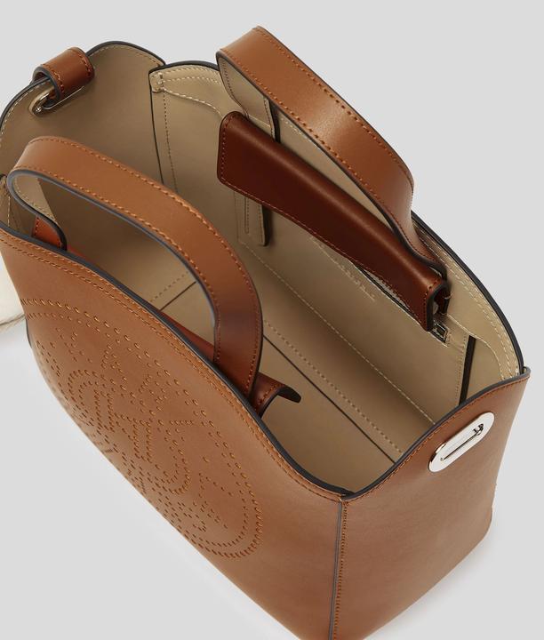 Actual product image Karl Lagerfeld Circle Tote Perforated