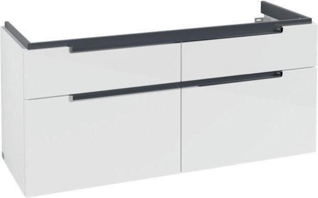 Image du produit Villeroy & Boch V&B Meuble sous-lavabo SUBWAY 2.0 1287x590x449mm Glossy white (129 x 45 x 42 cm)
