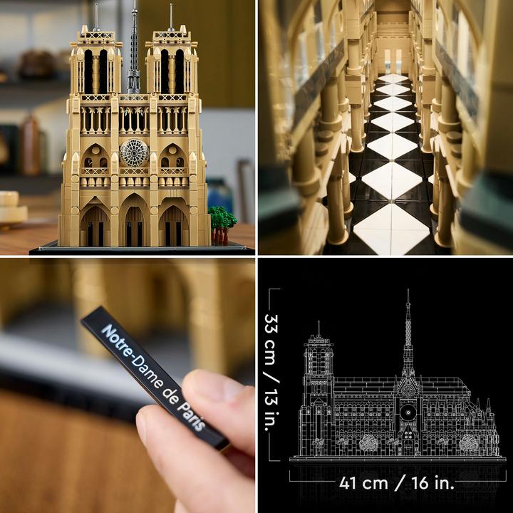 Actual product image LEGO Notre-Dame de Paris (21061, LEGO Architecture)