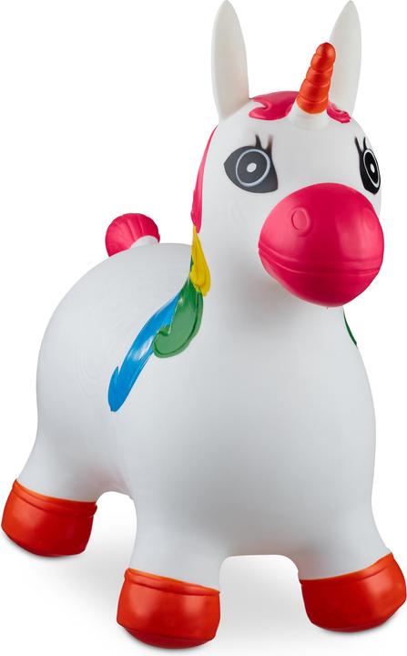 Immagine prodotto Relaxdays Hüpftier Einhorn