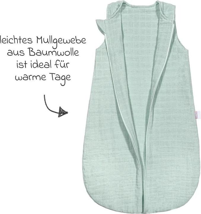 Image du produit Makian Sac de couchage en mousseline - Mint - Sacs de couchage (100 cm)