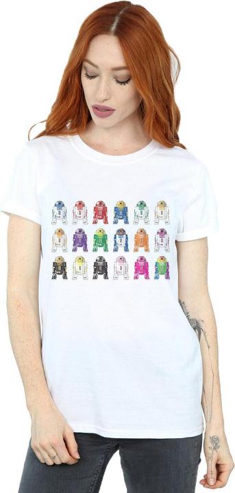 Immagine prodotto Star Wars R2 Units Maglietta Ampia Donna (XL)