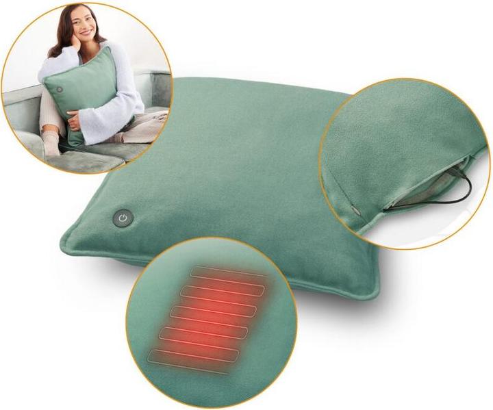 Actual product image Medisana HC 250 Interior Cushion Line green (40 x 40 x 18 cm)