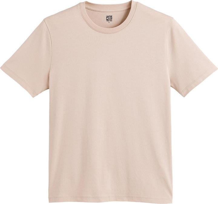 La Redoute Collections T-Shirt mit rundem Ausschnitt und kurzen Ärmeln