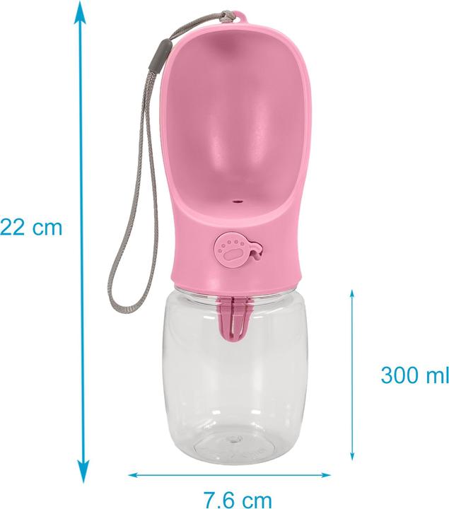 Actual product image Intirilife Portable Dog Drinking Bottle (0.35 l)