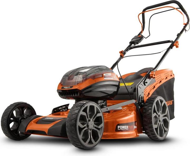 Immagine prodotto Powerplus Tosaerba Dual Power semovente senza spazzole 2 x 40V Ø 510mm - batteria esclusa (Batteria ricaricabile)