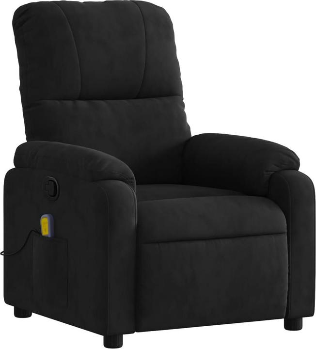Produktbild VidaXL Massagesessel Schwarz Mikrofasergewebe,Farbe