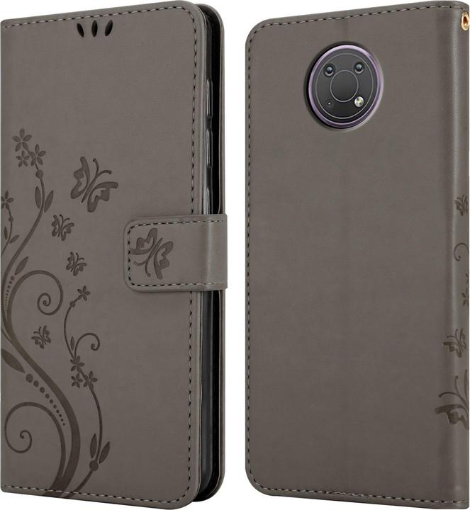 Actual product image Cadorabo Flower Book cover (Nokia G10, Nokia G20)