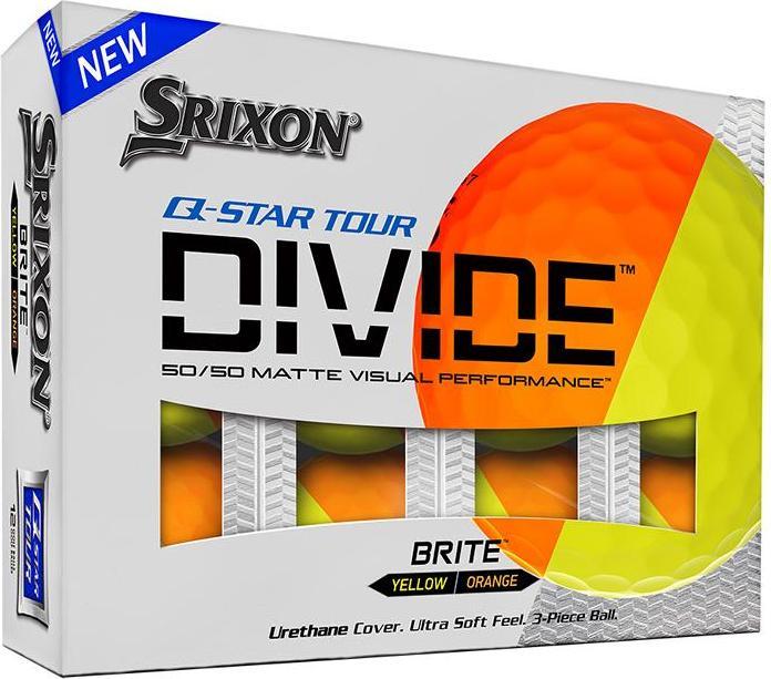 Srixon Q-Star T3 Divide yellow-orange