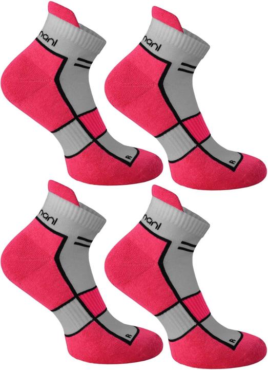 Produktbild Normani 4 Paar Running Sneaker mit Fersenlasche (4er Pack, 35 - 38)