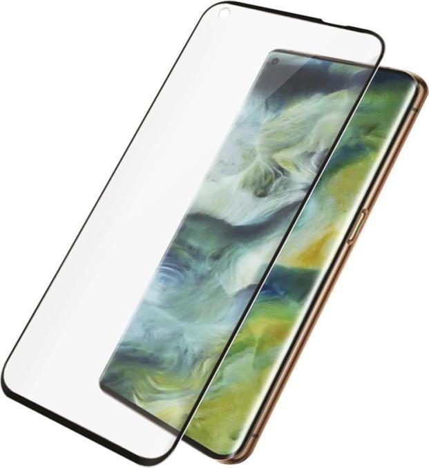 Actual product image PanzerGlass edge to edge (1 Piece, Oppo Find X2)