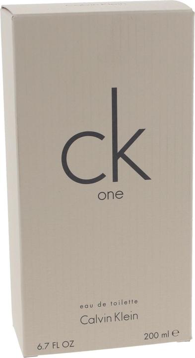 Actual product image Calvin Klein CK One (Eau de toilette, 200 ml)