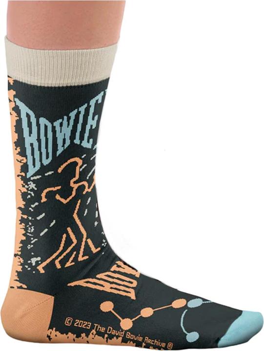 Actual product image David Bowie Unisex Adult Lets Dance Socks (37 - 40.5)