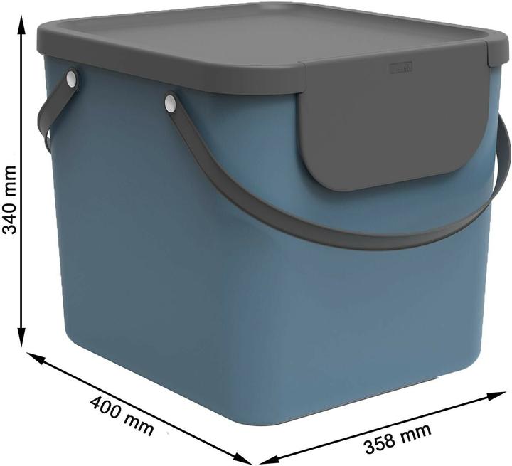 Immagine prodotto Rotho Bidone per il riciclaggio Albula 40 l, blu (40 l)
