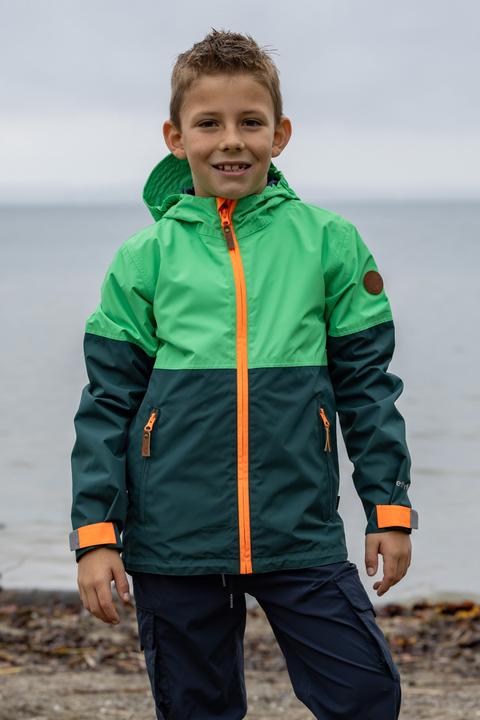 Image du produit Rukka Veste de pluie pour enfants Puck peacock (128)