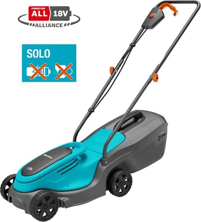Actual product image Gardena Akku-Rasenmäher EasyMax 32/18V P4A solo (Rechargeable battery operated)