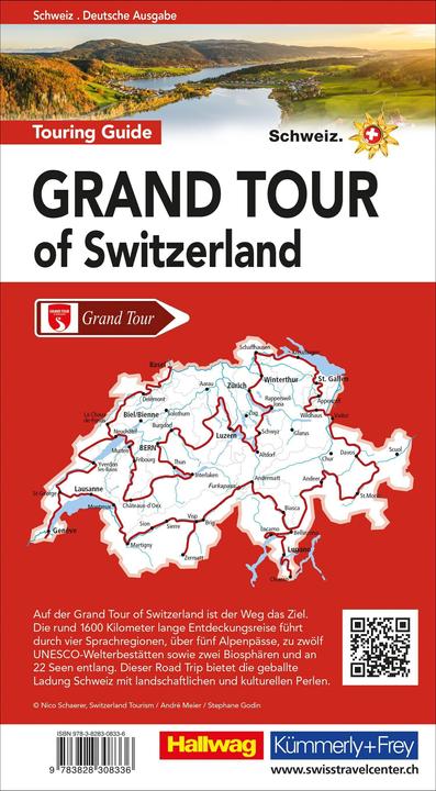 Produktbild Grand Tour of Switzerland. Touring Guide (Deutsch, Peter-Lukas Meier, Roland Baumgartner, 2015)