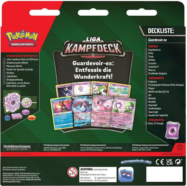 Produktbild Pokémon TCG League Battle Decks Guardevoir (Deutsch, Deck)