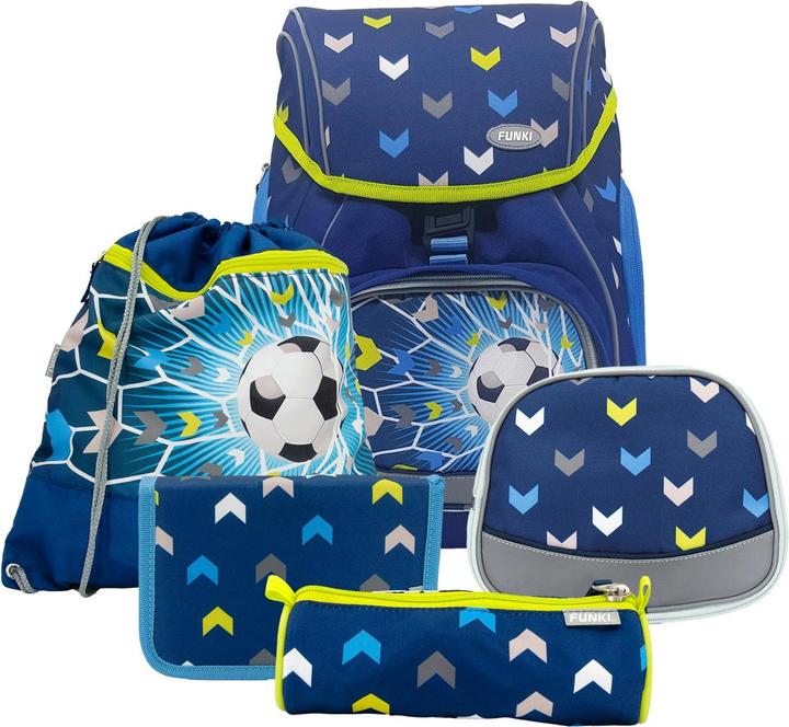 Immagine prodotto Funki Set zaino scolastico Flexy-Bag in 5 pezzi (28 l)