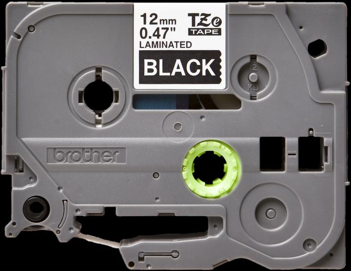 Actual product image Brother TZe-335 (1.20 cm, Black, White)