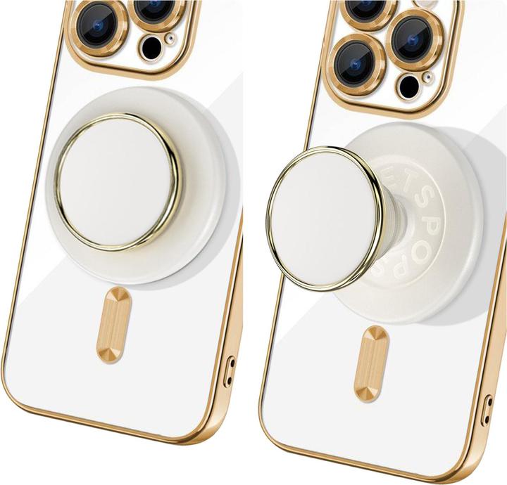 Productafbeelding PopSockets PopGrip voor MagSafe Emaille Kokosnoot Crème