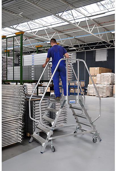 Actual product image Krause Platform ladder with extra high handrail (Platform ladder, 195 cm)