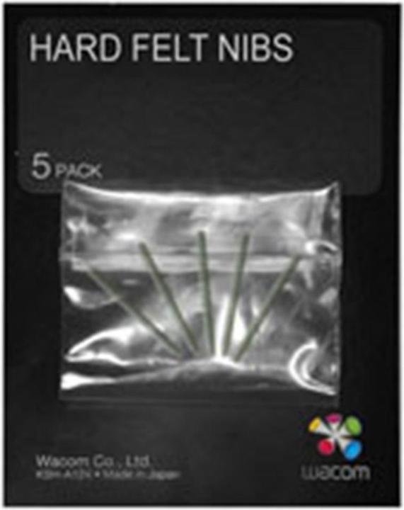 Actual product image Wacom Hard felt nibs 5 pack, I4/5