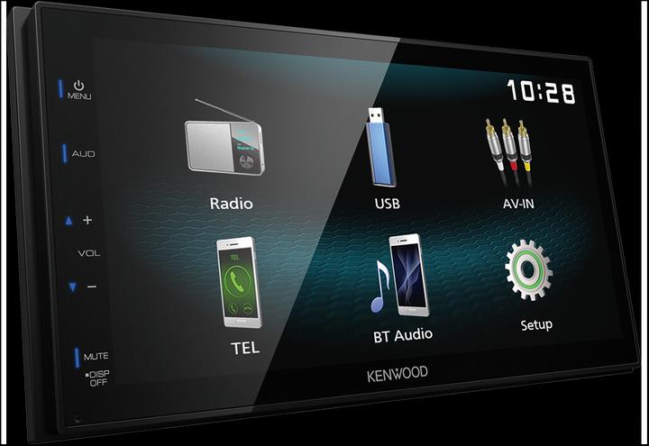 Actual product image Kenwood Corp. DMX120BT (Android car)
