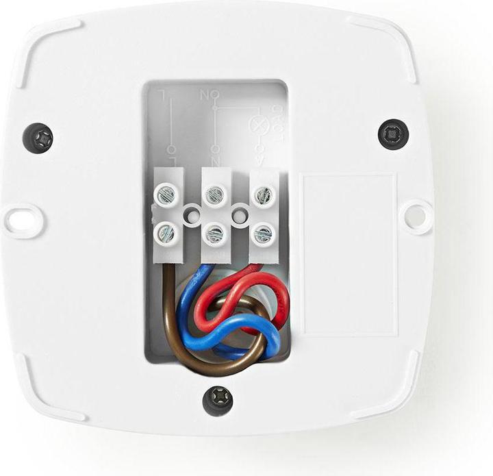 Image du produit Nedis Détecteur de mouvement - Extérieur - Installation à trois fils - IP54 - Résistant aux intempéries - (8 m)
