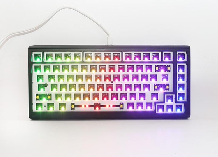 Actual product image Ducky Tinker 75 Gaming Keyboard, RGB - MX-Brown (ISO-DE) (DE, Cable)