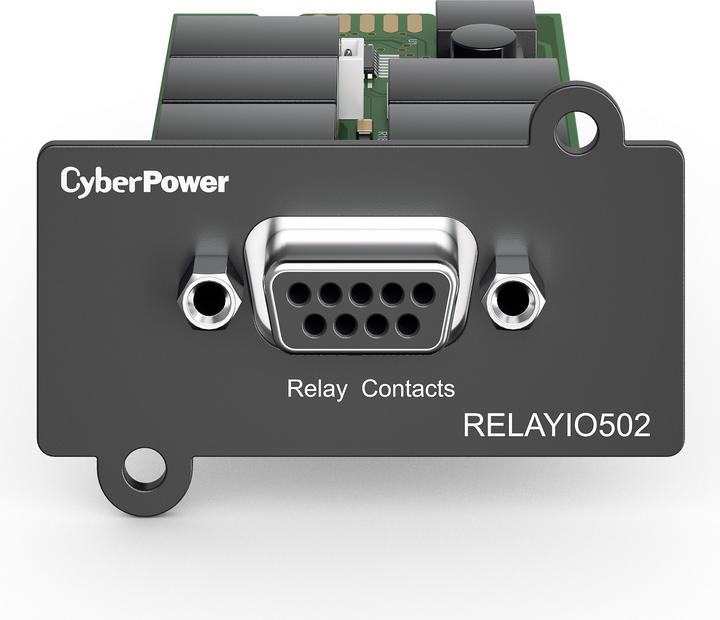 Actual product image Cyberpower RELAYIO502 Relay Control Card, potential-free relay contact, terminal connection, for PR/O