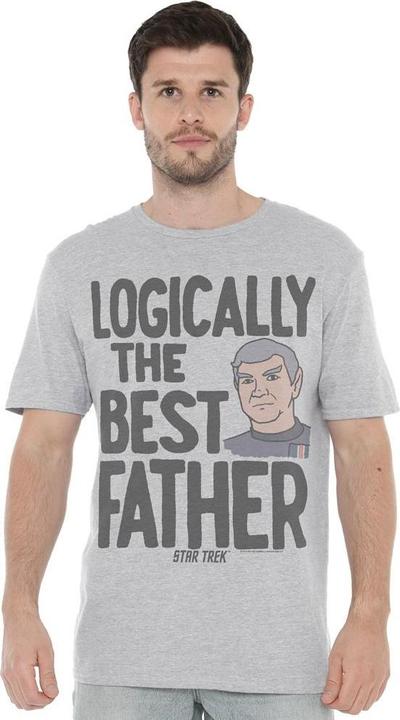 Image du produit - T-shirt LOGICALLY THE BEST FATHER - Homme (M)