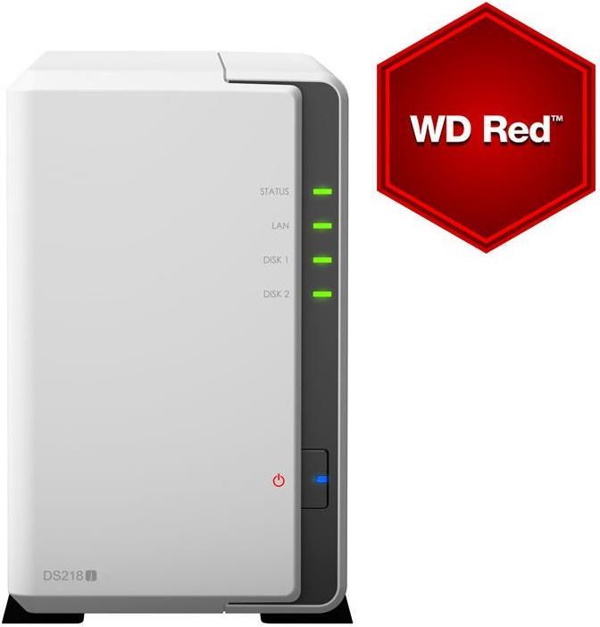 Image du produit Synology DS218j (WD Red)
