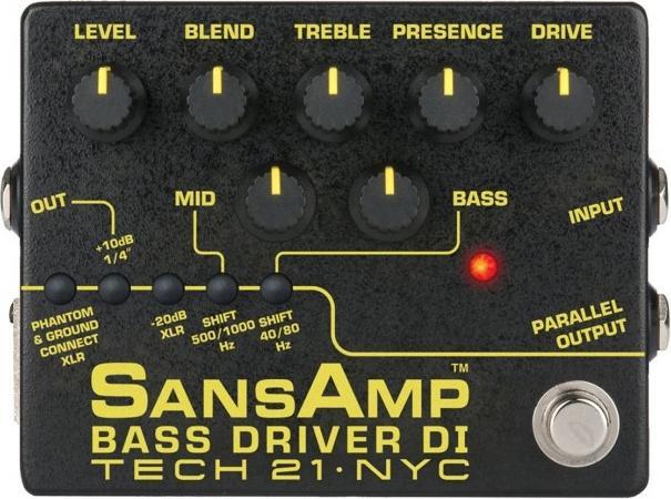 Image du produit tech21 SansAmp Bass Driver DI V.2 (Contrebasse)